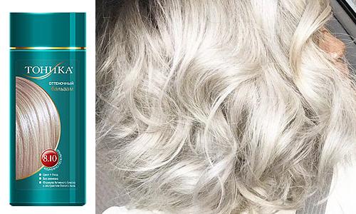Тоник для волос пепельный. Тоника жемчужно-пепельный оттенок