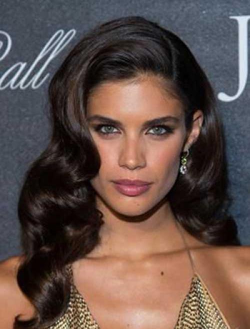 Голливудская волна на бок. «Голливудская волна» на одну сторону и с челкой