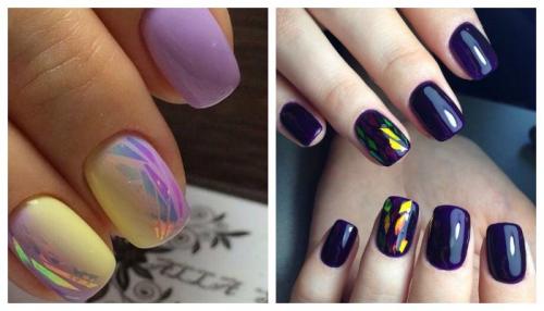 Битое стекло на ногтях, как делать на гель лак. Как делать маникюр битое стекло гель-лаком в домашних условиях?