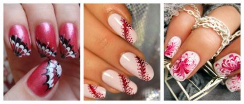 Легкие рисунки на ногтях в домашних условиях. Рисунки на ногтях в домашних условиях (30 фото)