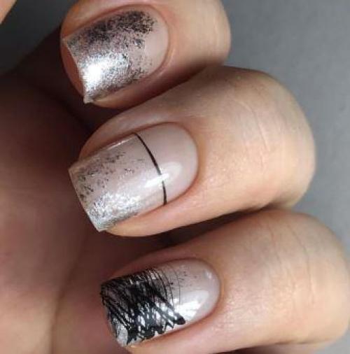 Как сделать рисунок из фольги на ногти. Особенности материала