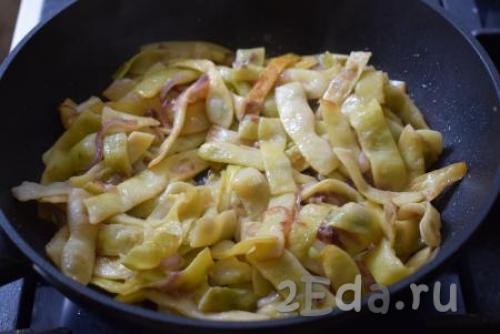 Фасоль стручковая жареная. Ингредиенты