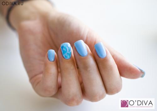 Битое стекло для ногтей, как пользоваться. Как сделать френч "Битое стекло".