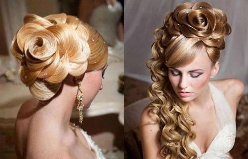 Прическа без плойки роза из волос. Прическа Роза — секреты создания элегантной укладки волос