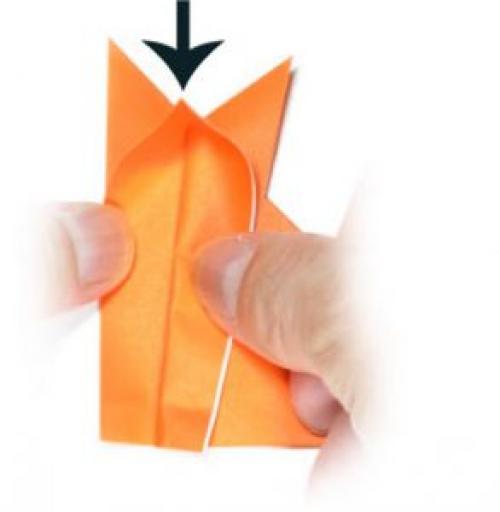 Рисунок на ногтях лиса оригами. Лиса оригами в пошаговом фото и видео мастер-классе