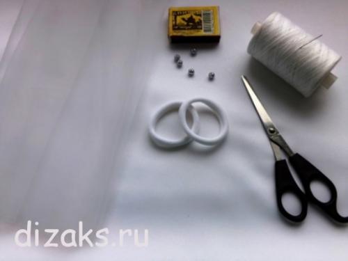 3 розы из органзы резинка для волос. Резинки для волос с цветами из органзы