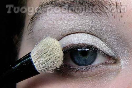 Свадебный макияж для голубых глаз пошагово. Свадебный макияж для голубых глаз