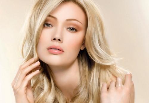 Кирпичный нюд. Нюдовый макияж по цвету волос