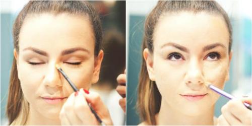 Как удлинить нос с помощью макияжа. Коррекция широкого и длинного носа с помощью макияжа