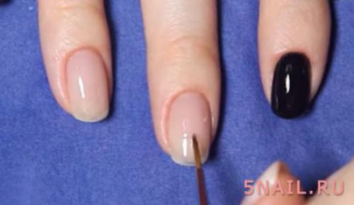Как сделать градиент на ногтях в домашних условиях. Пошаговое выполнение градиента в домашних условиях кистью