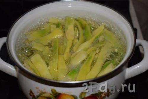 Фасоль стручковая жареная. Ингредиенты