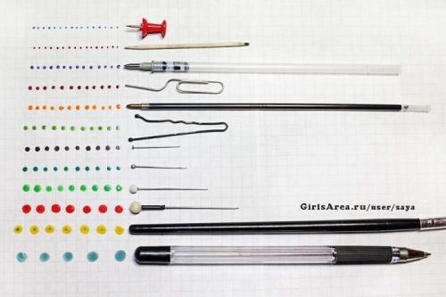 Рисунок на ногтях лаком своими руками. С чего начать – необходимые материалы и маникюрные инструменты