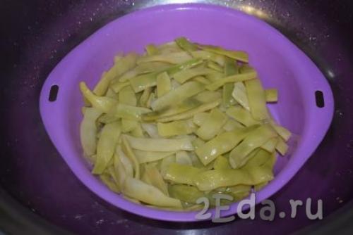 Фасоль стручковая жареная. Ингредиенты