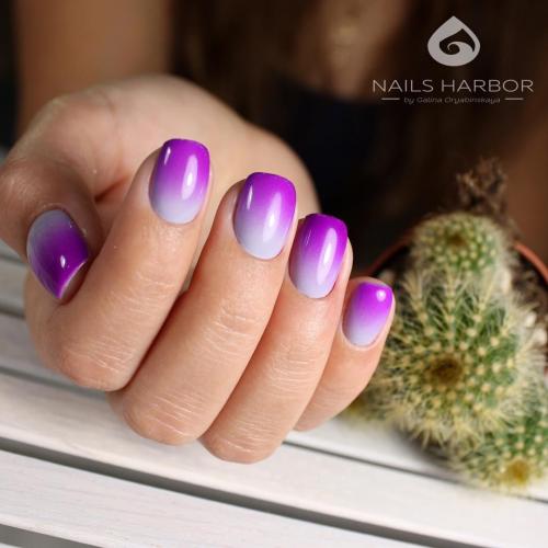 Градиент на ногтях 2019. Градиентный маникюр 2019 фото варианты