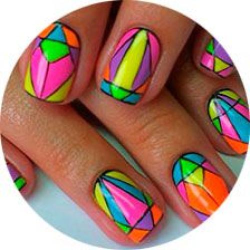 Легкие рисунки на ногтях в домашних условиях. Рисунки на ногтях в домашних условиях (30 фото)