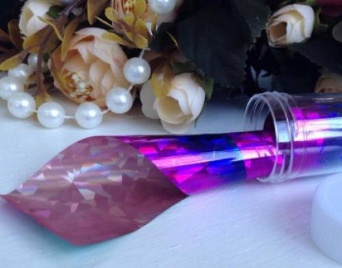 Как сделать рисунок из фольги на ногти. Особенности материала