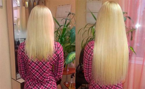 Наращивание волос, как это делается. Противопоказания