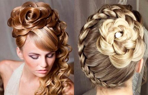 Прическа без плойки роза из волос. Прическа Роза — секреты создания элегантной укладки волос