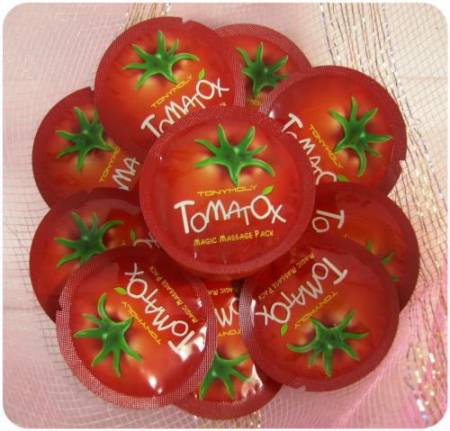 Томатная массажная детокс маска Tony Moly Tomatox Magic White Massage Pack. "Лицом в салате" (отзыв на томатную маску Tomatox Magic White Massage Pack от Tony Moly)