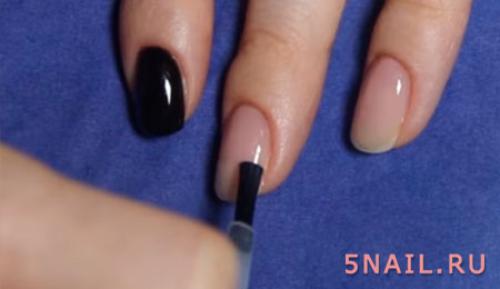 Как сделать градиент на ногтях в домашних условиях. Пошаговое выполнение градиента в домашних условиях кистью