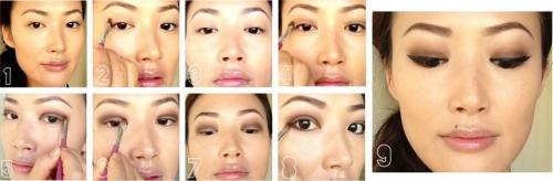 Макияж для близко посаженных глаз и нависшего века. Тонкости макияжа для нависшего века с пошаговыми уроками