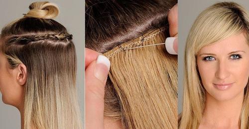 Голливудское наращивание волос