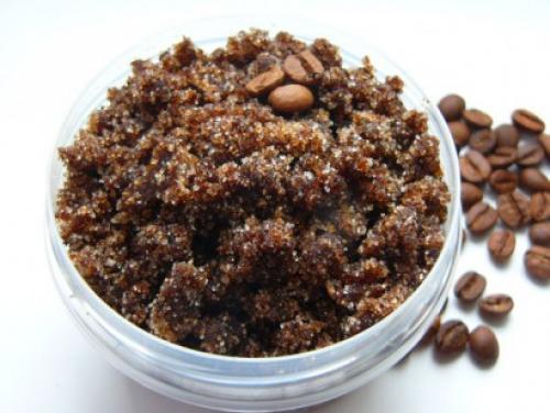 Скраб для тела из кофе и соли-Антицеллюлитный. Кофейные скрабы для тела