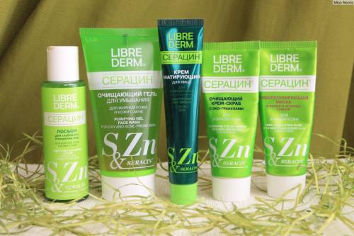 Отзывы на матирующий крем Серацин для лица от Либредерм
