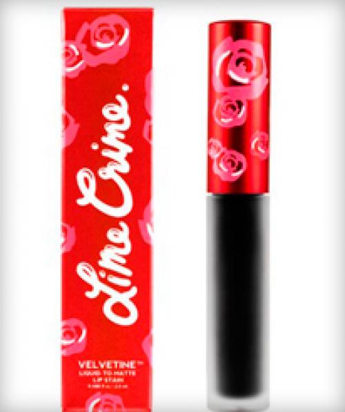 Черная матовая помада nyx. Черная губная помада