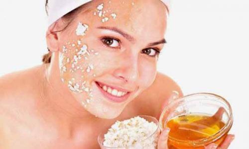 Маска для лица из овсянки и соды от прыщей. Маски для лица из овсянки рецепты