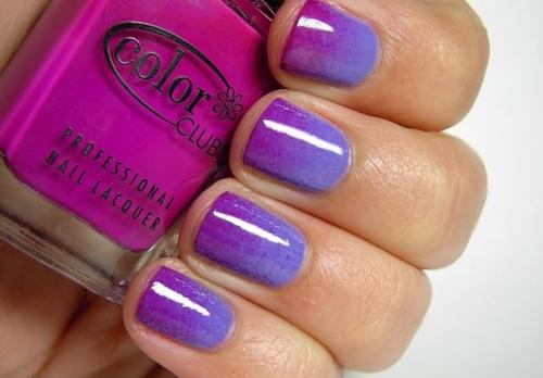 Как сделать градиент на ногтях гель-лаком. Технологии выполнения градиента гель-лаком