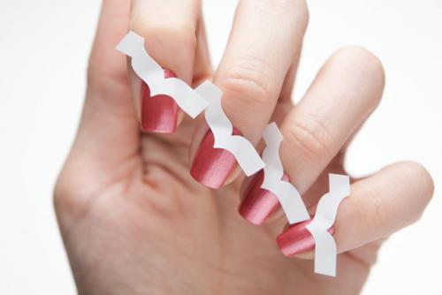 Как сделать лунный маникюр без трафарета в домашних условиях. Маникюр с трафаретом