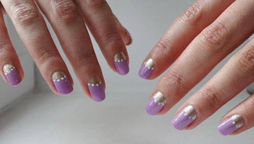 Как сделать лунный маникюр пошагово в домашних условиях: фото с трафаретом и без