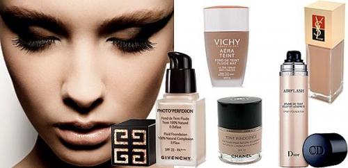 Матирующий тональный крем. Косметика для сухой кожи