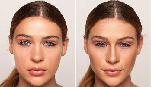 Как макияжем уменьшить нос картошкой с помощью. Как сделать нос меньше с помощью макияжа