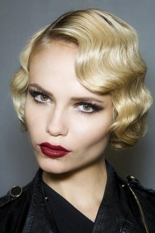 Голливудская волна описание. Ретро волна — классика голливудской прически