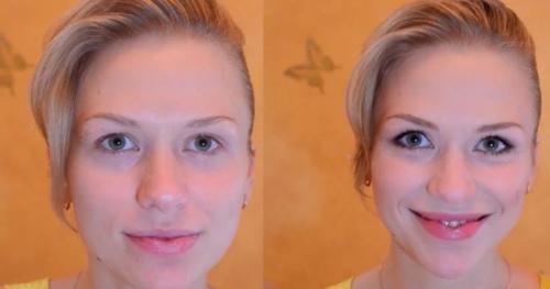 Дневной макияж для блондинок с серо голубыми глазами. Золотые правила макияжа