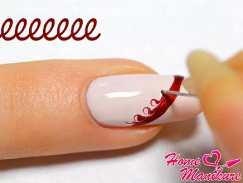 Как сделать рисунок на ногтях в домашних условиях для начинающих иголкой. Мастер-класс по созданию нейл-арта иголкой