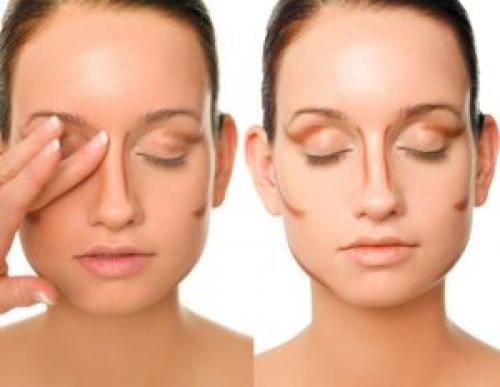 Как сузить широкий нос с помощью макияжа. Макияж