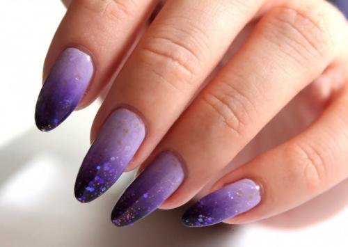 Как сделать градиент на ногтях гель-лаком. Технологии выполнения градиента гель-лаком