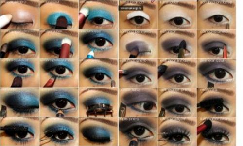 Вечерний макияж глаз для азиаток. Вечерний макияж для азиатских глаз