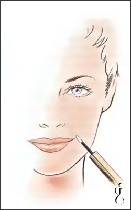 Как правильно наносить консилер под глаза. 