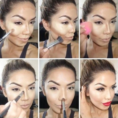 Как зрительно уменьшить нос с помощью макияжа. Как визуально сузить и уменьшить широкий нос макияжем и косметикой