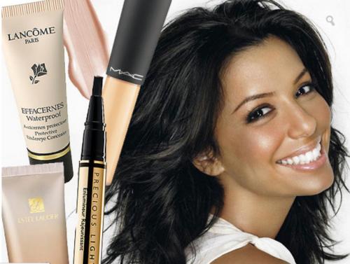 Как правильно наносить консилер под глаза. 