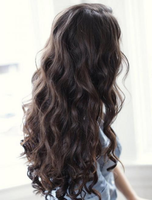 Легкие прически с локонами на средние волосы с челкой и без