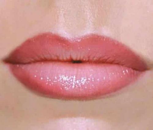 Омбре губ татуаж. Омбре