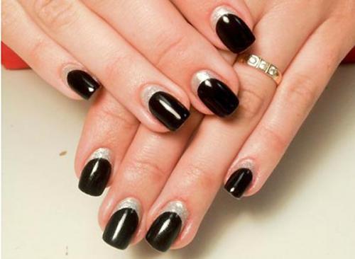 Как сделать лунный маникюр пошагово в домашних условиях: фото с трафаретом и без