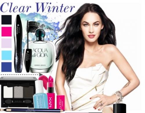 Макияж для зимнего цветотипа с серыми глазами. Идеальный макияж для цветотипа Зима