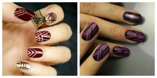 Как сделать рисунок на ногтях в домашних условиях гель лак. Рисунки на ногтях гель-лаком: разновидности