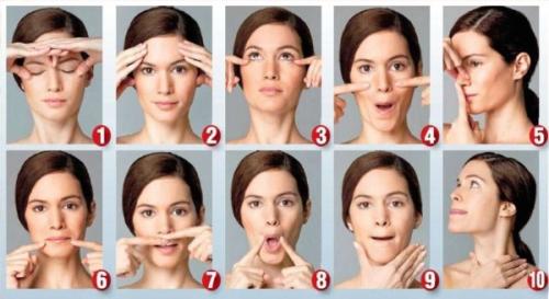 Фейсбилдинг посл.  Фейсбилдинг для лица от Кэрол Маджио